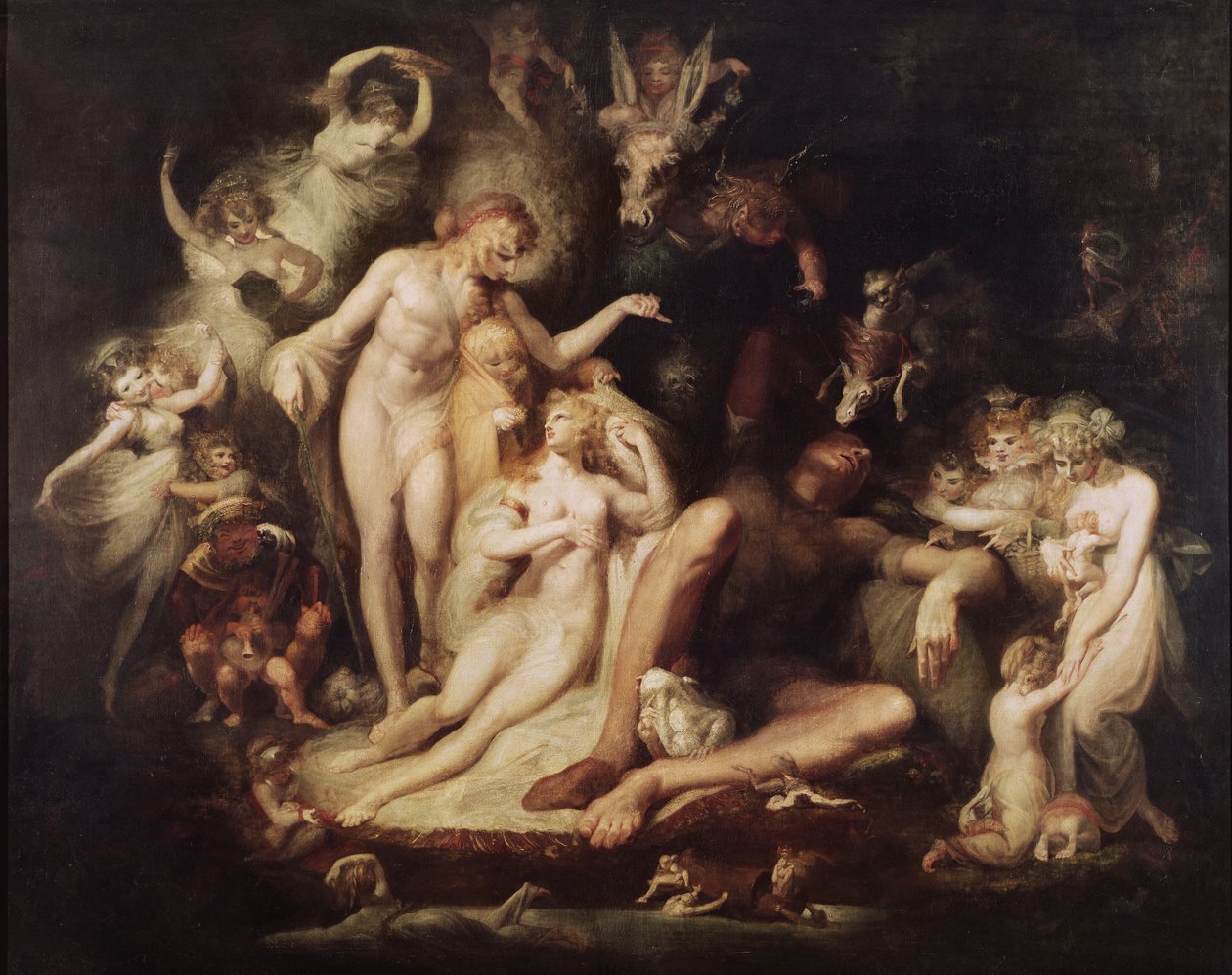 Das Erwachen der Titania von Johann Heinrich Füssli