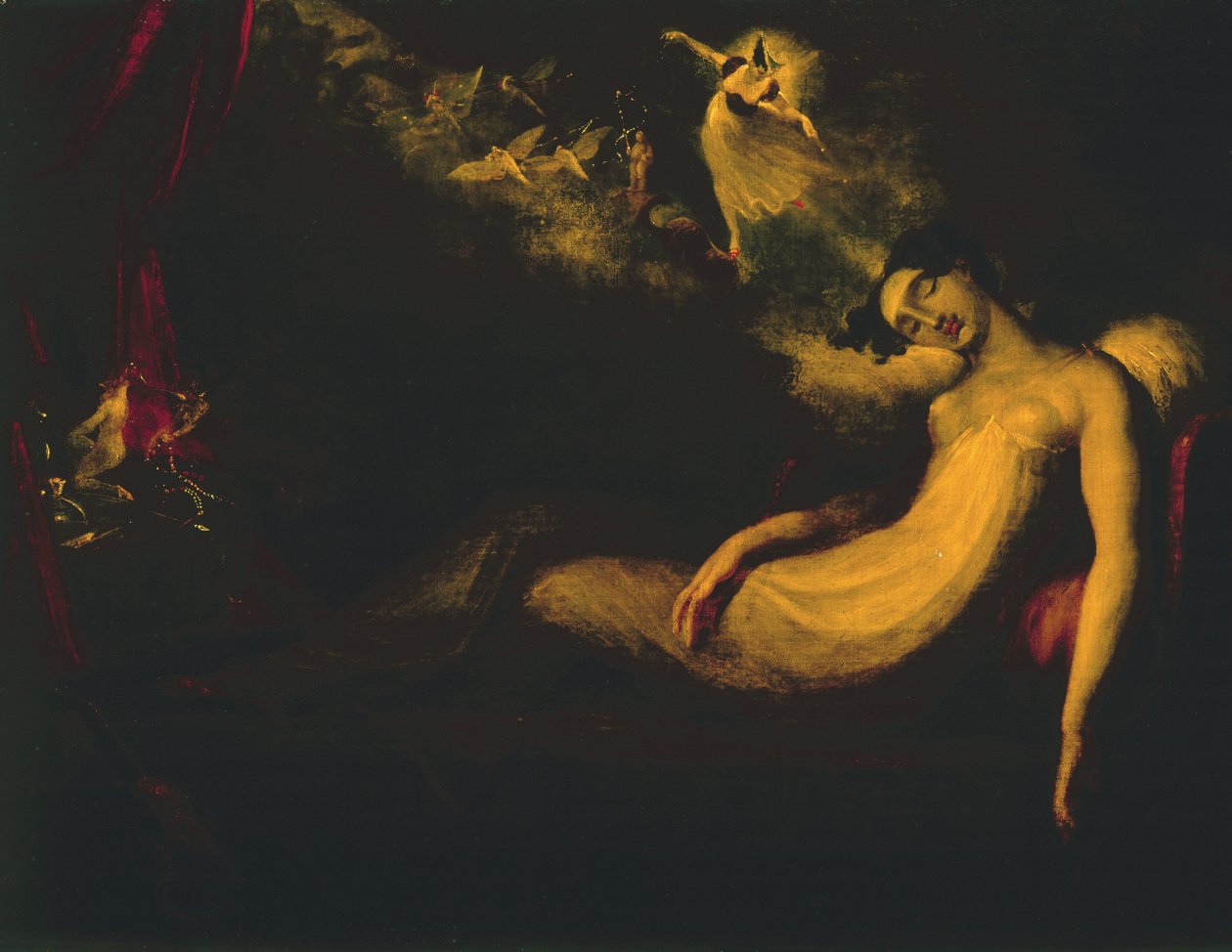 Königin Mab von Johann Heinrich Füssli