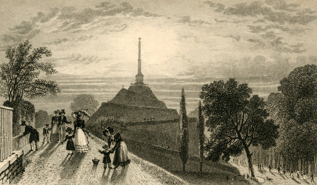Danejohn Hill, ca. 1829 von Henry Adlard