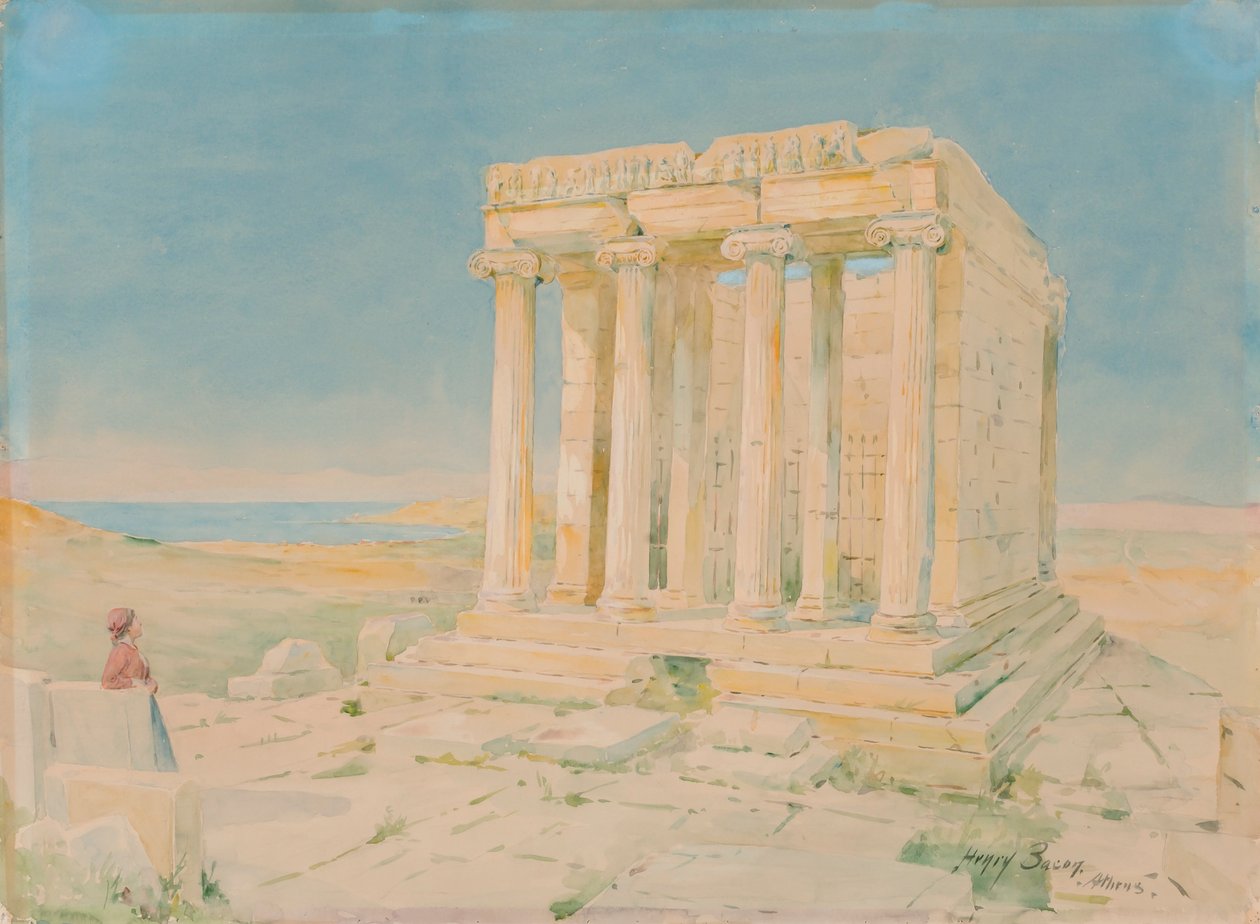 Tempel der Nike Apteros von Henry Bacon