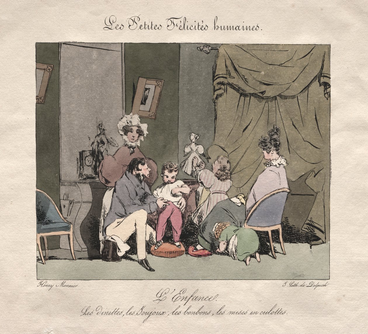 Kleine menschliche Freuden: Kindheit von Henry Bonaventure Monnier