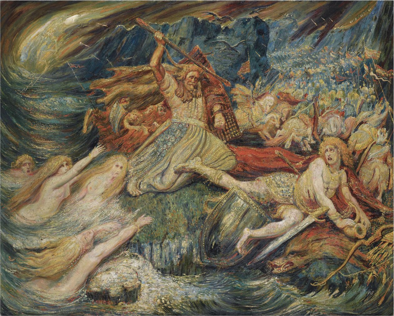 Siegfrieds Tod, 1899 von Henry De Groux