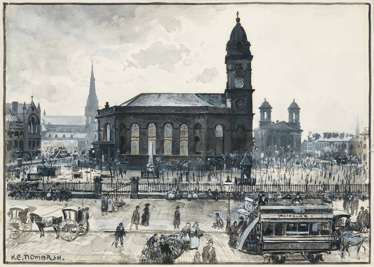 All Saints Kirche, Grosvenor Square von Henry Edward Tidmarsh