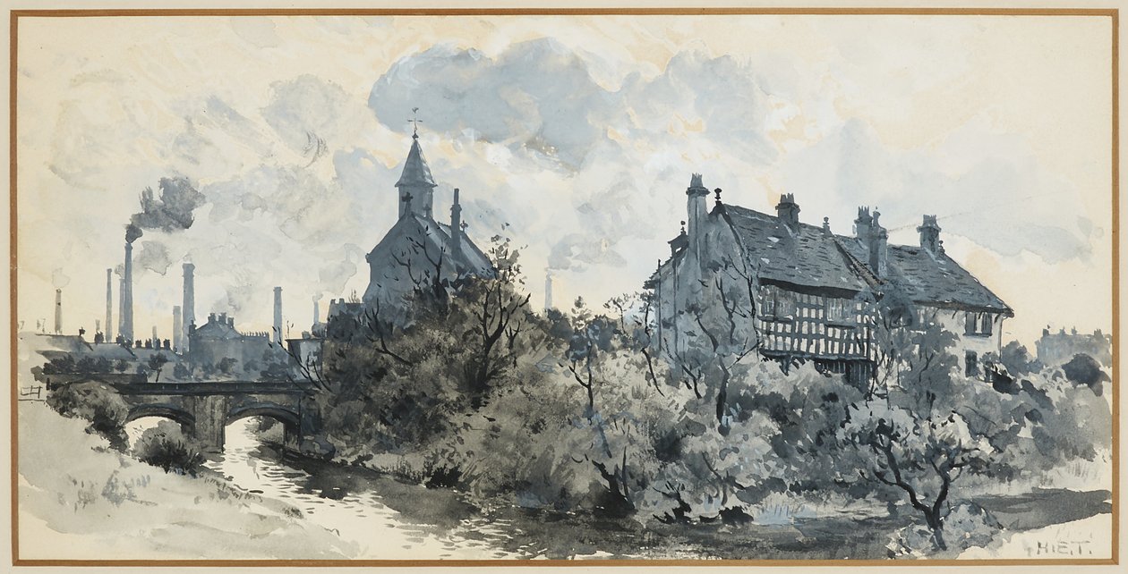 Clayton Old Hall von Henry Edward Tidmarsh