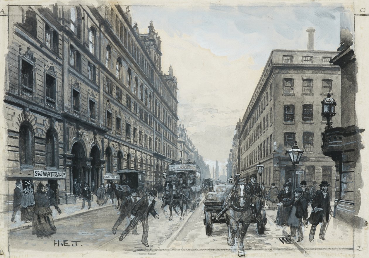 Portland Street Lagerhäuser von Henry Edward Tidmarsh