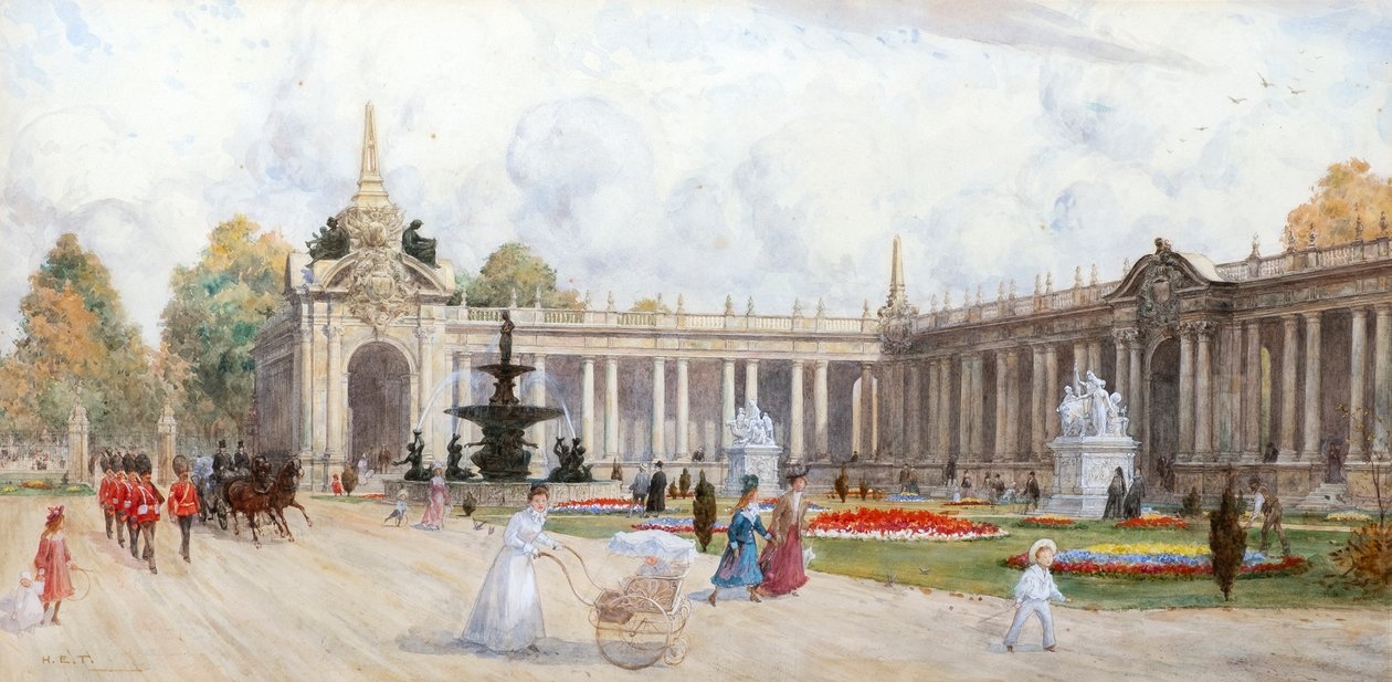 Der öffentliche Garten von Henry Edward Tidmarsh