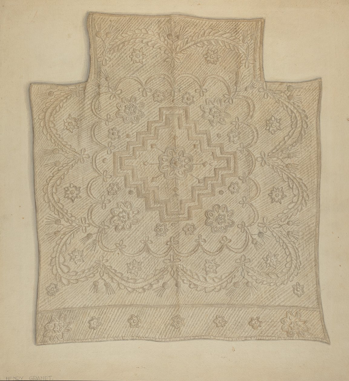 Bettdecke von Henry Granet
