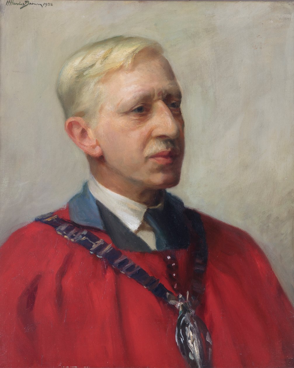 Porträt von Richard Garbe von Henry Harris Brown