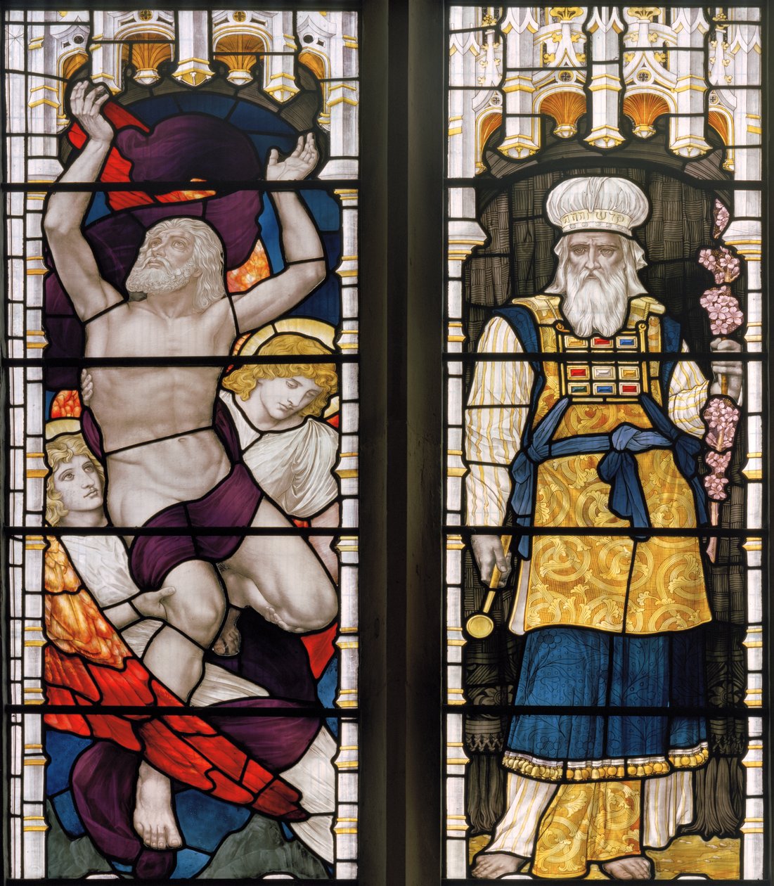 Henoch und Elia von Henry Holiday