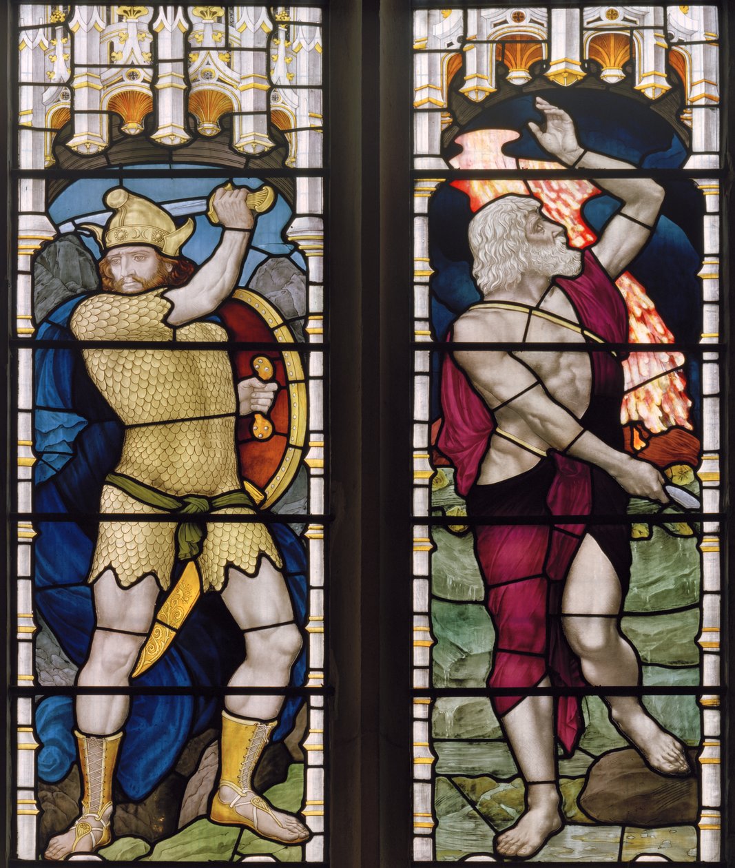 Josua & Elija von Henry Holiday