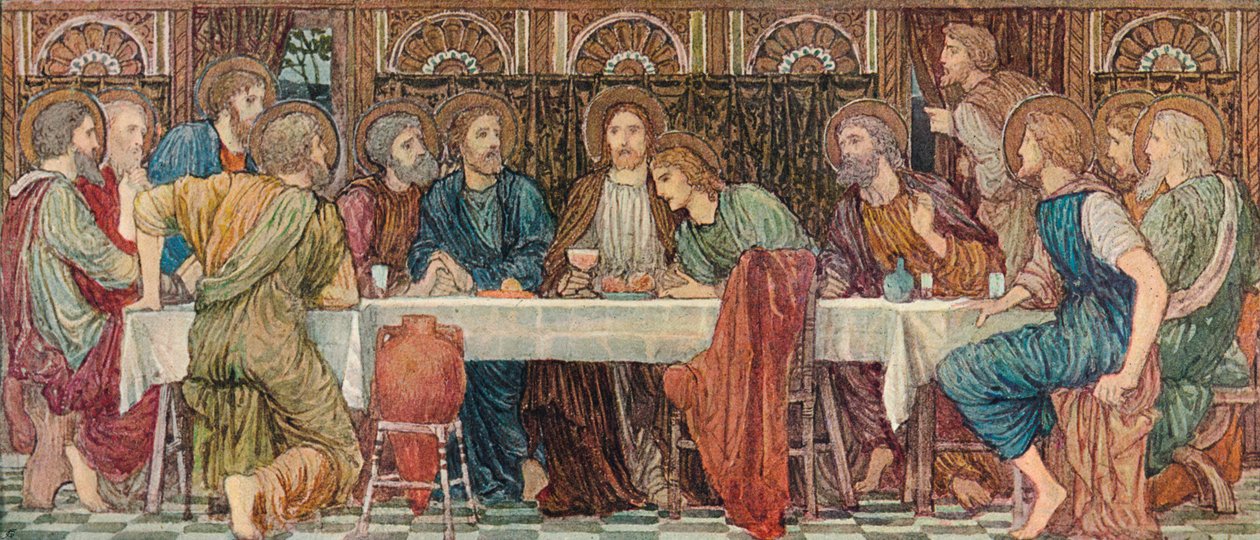 Das letzte Abendmahl, 1898 von Henry Holiday