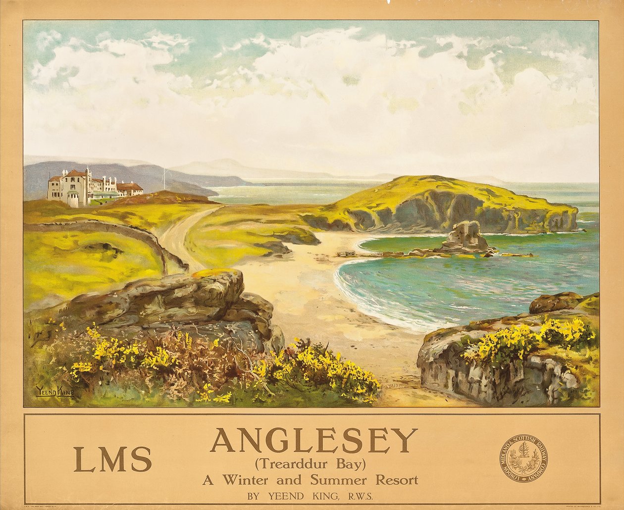 Anglesey, ca. 1925 von Henry John Yeend King