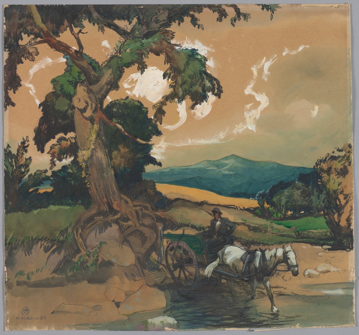 Die Furt von Henry Keller
