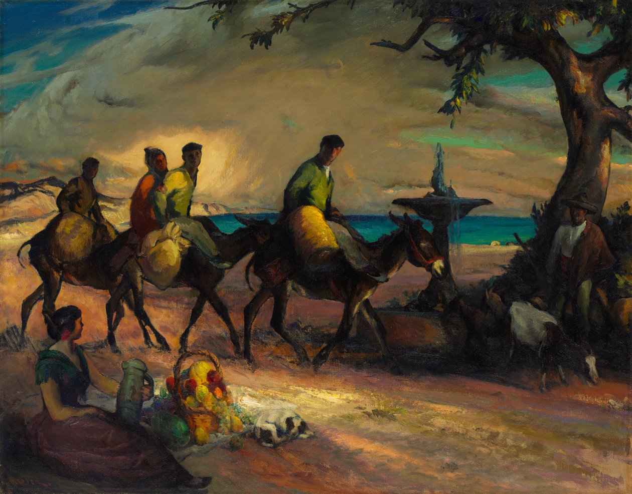 Der Weg zum Meer von Henry Keller