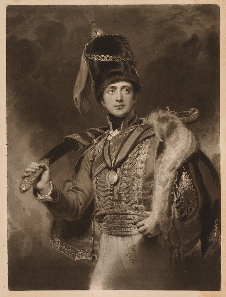 Generalleutnant Ehrenwerter C. W. Stewart von Henry Meyer