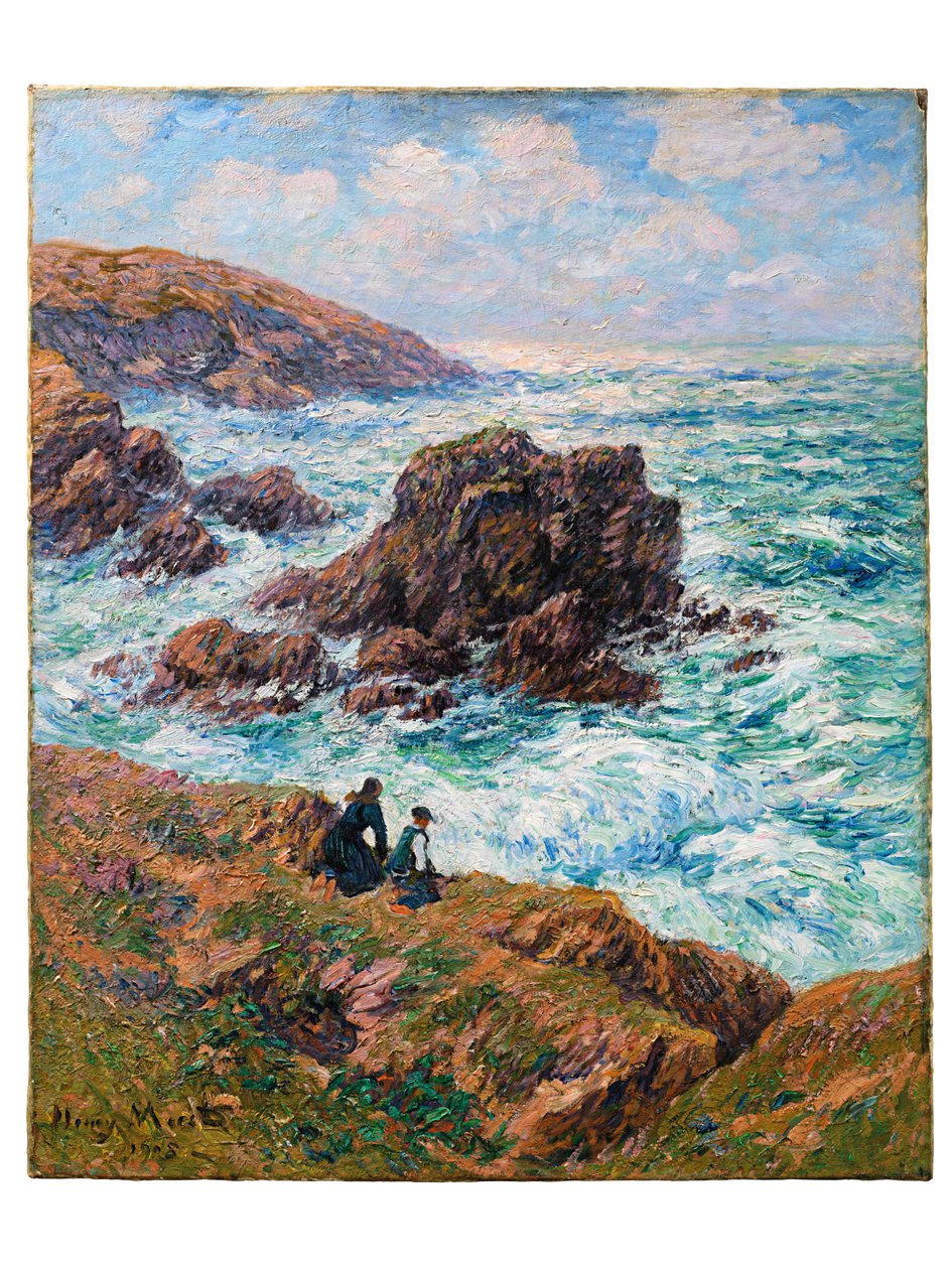 Küste von Clohars, Finistère, 1908 von Henry Moret