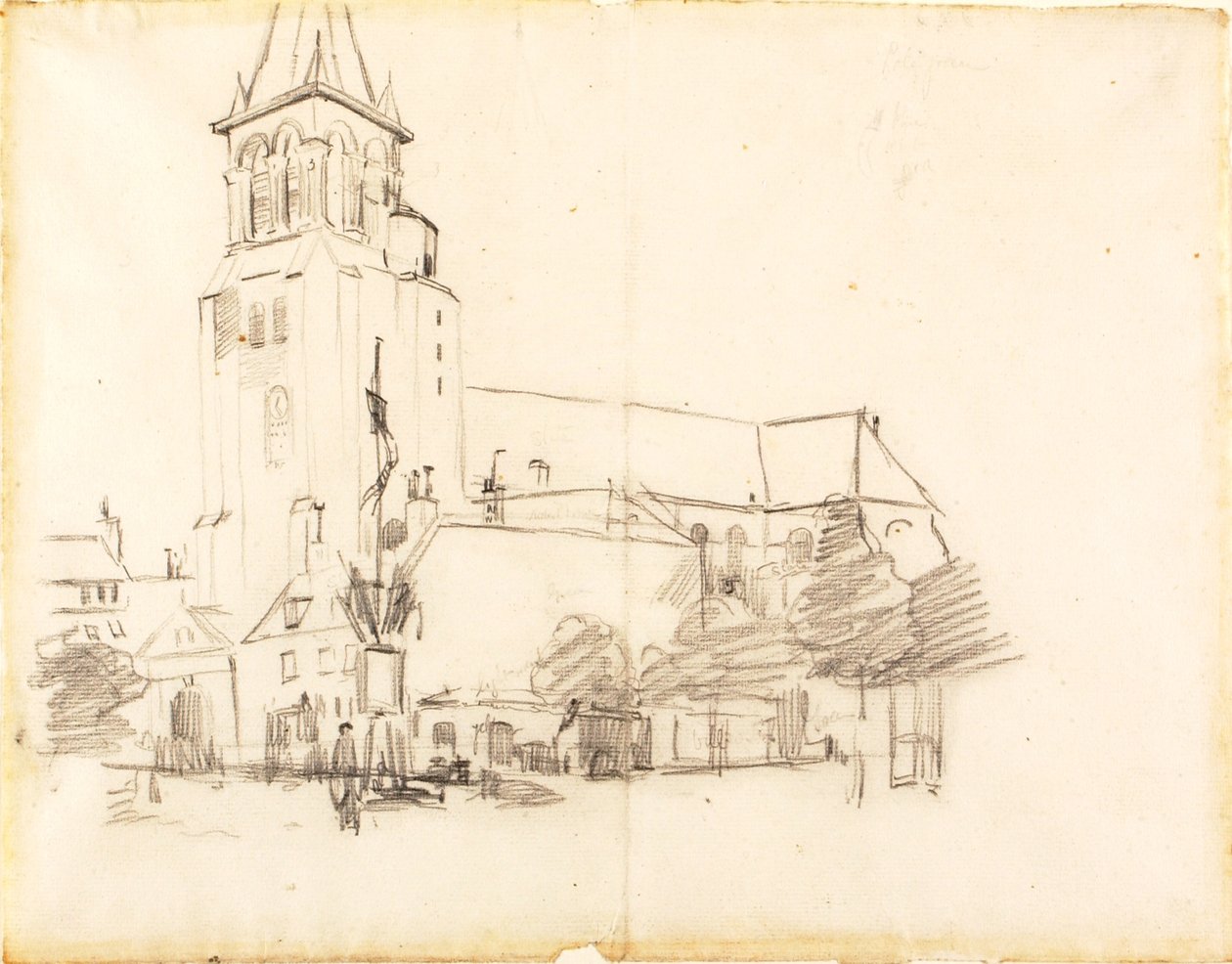 Kirche, St.-Germain-des-Prés, Frankreich von Henry Ossawa Tanner