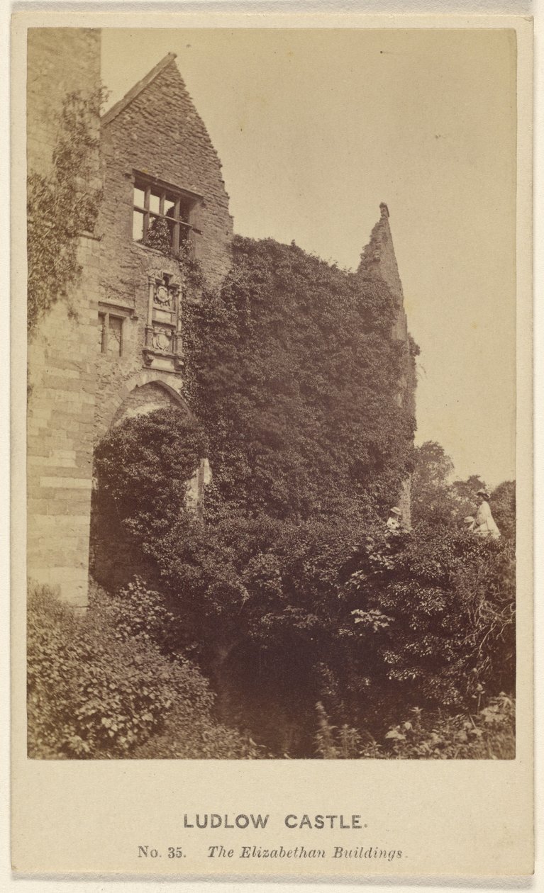 Ludlow Castle. Die elisabethanischen Gebäude. von Henry Peach Robinson