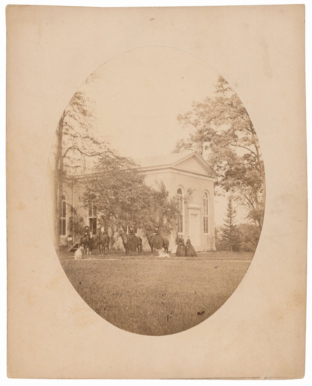 Doughoregan Manor, Maryland, ca. 1860 von Henry Pollock