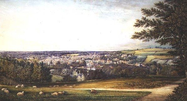 Guildford von Südwesten von Henry Prosser