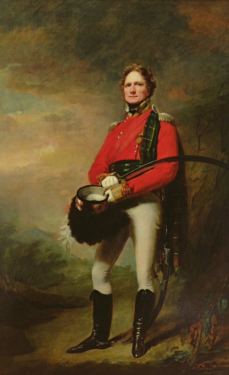 Major James Lee Harvey (ca. 1780-1848) von Henry Raeburn