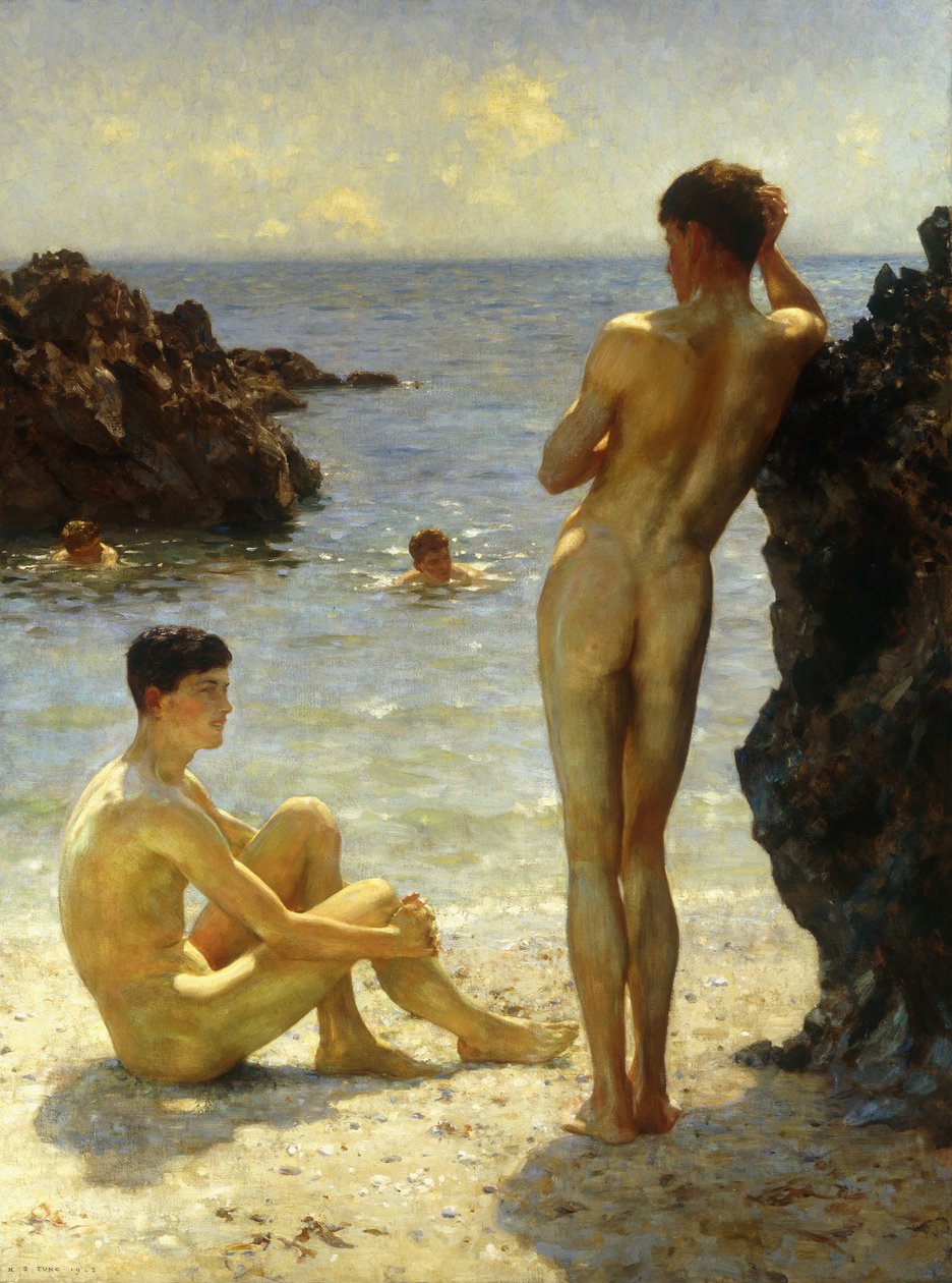 Liebhaber der Sonne von Henry Scott Tuke
