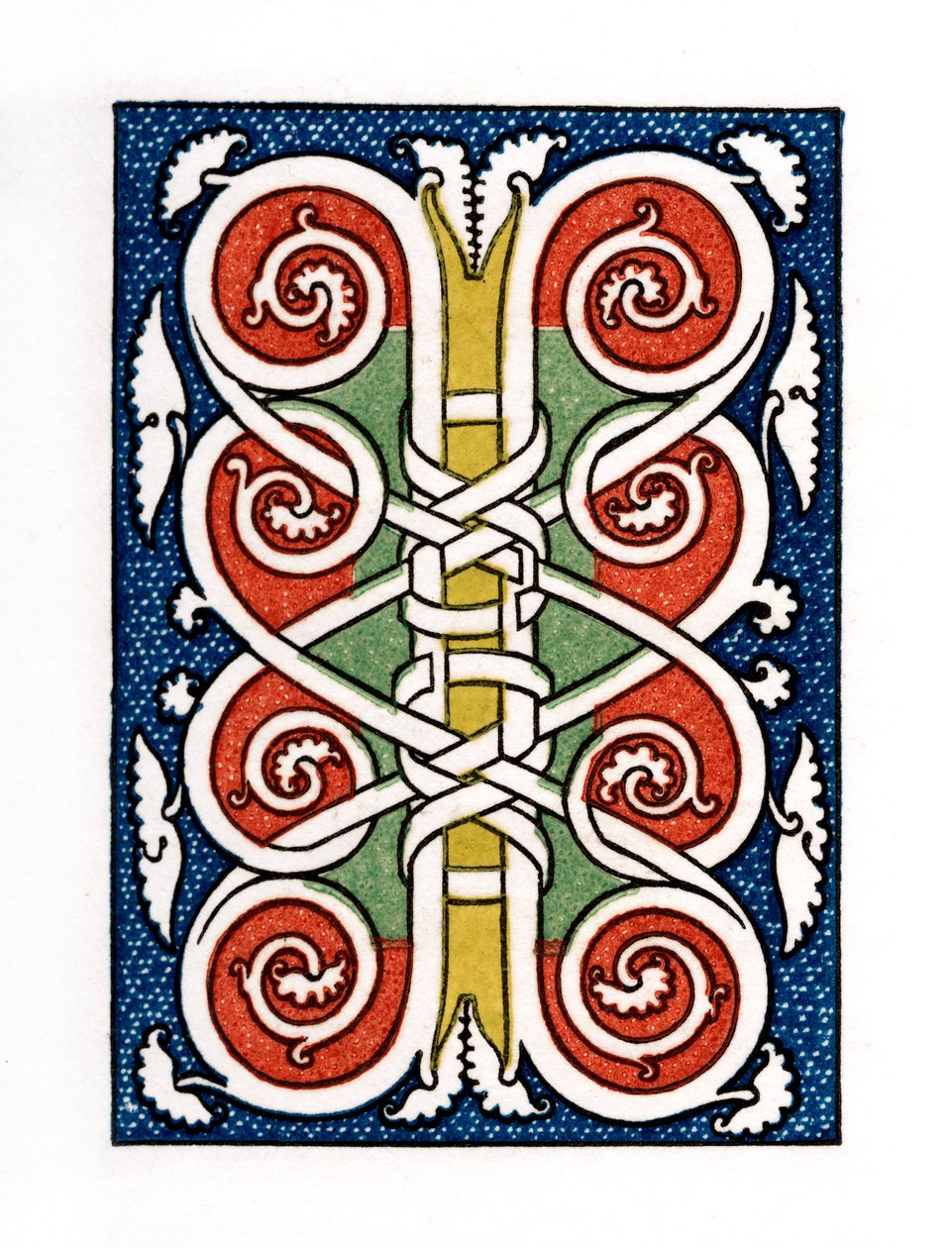 Initialbuchstabe I, 1476, 1843 von Henry Shaw