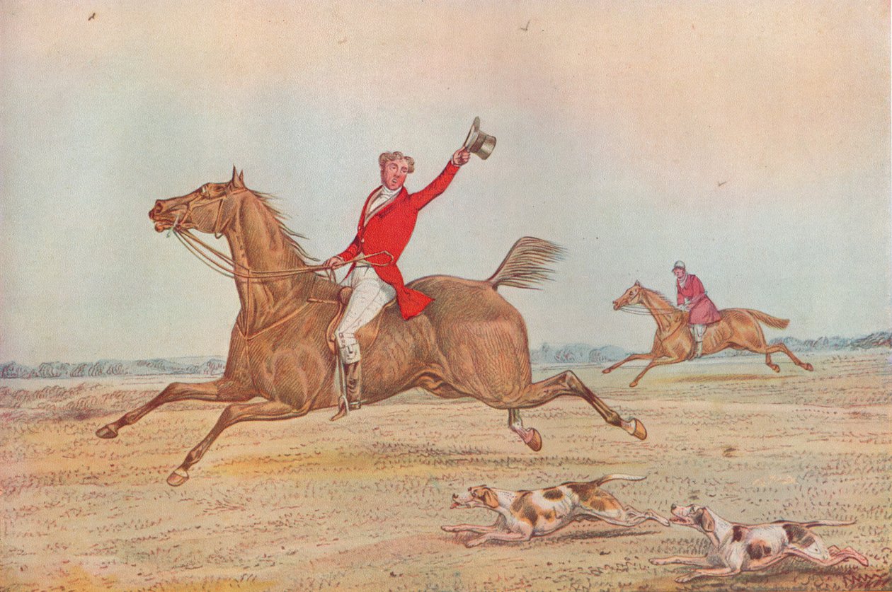 Tally Ho!, um 1820 von Henry Thomas Alken