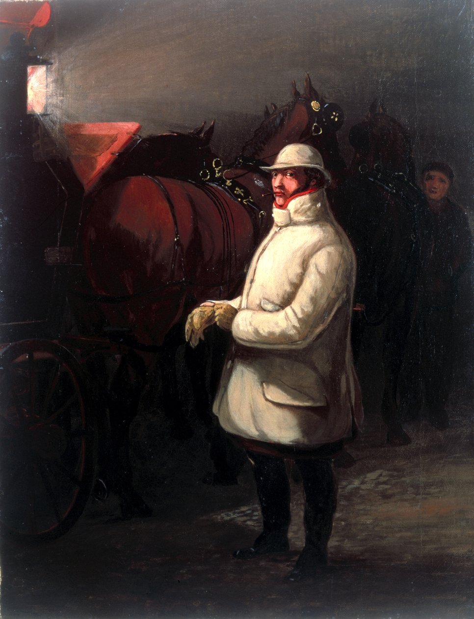 Der Postkutscher, 1832 von Henry Thomas Alken