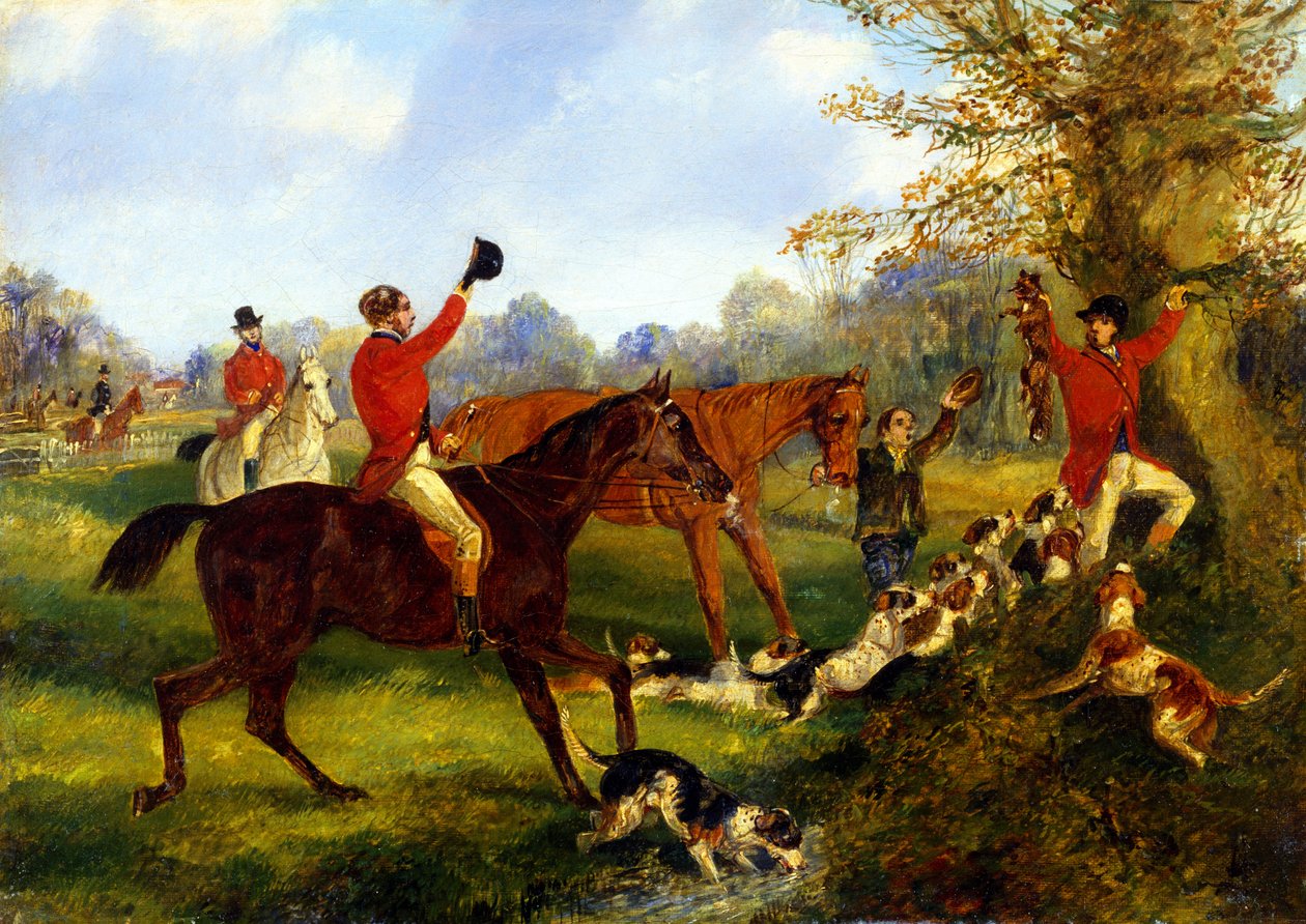 Das Ziel, ca. 1840 von Henry Thomas Alken