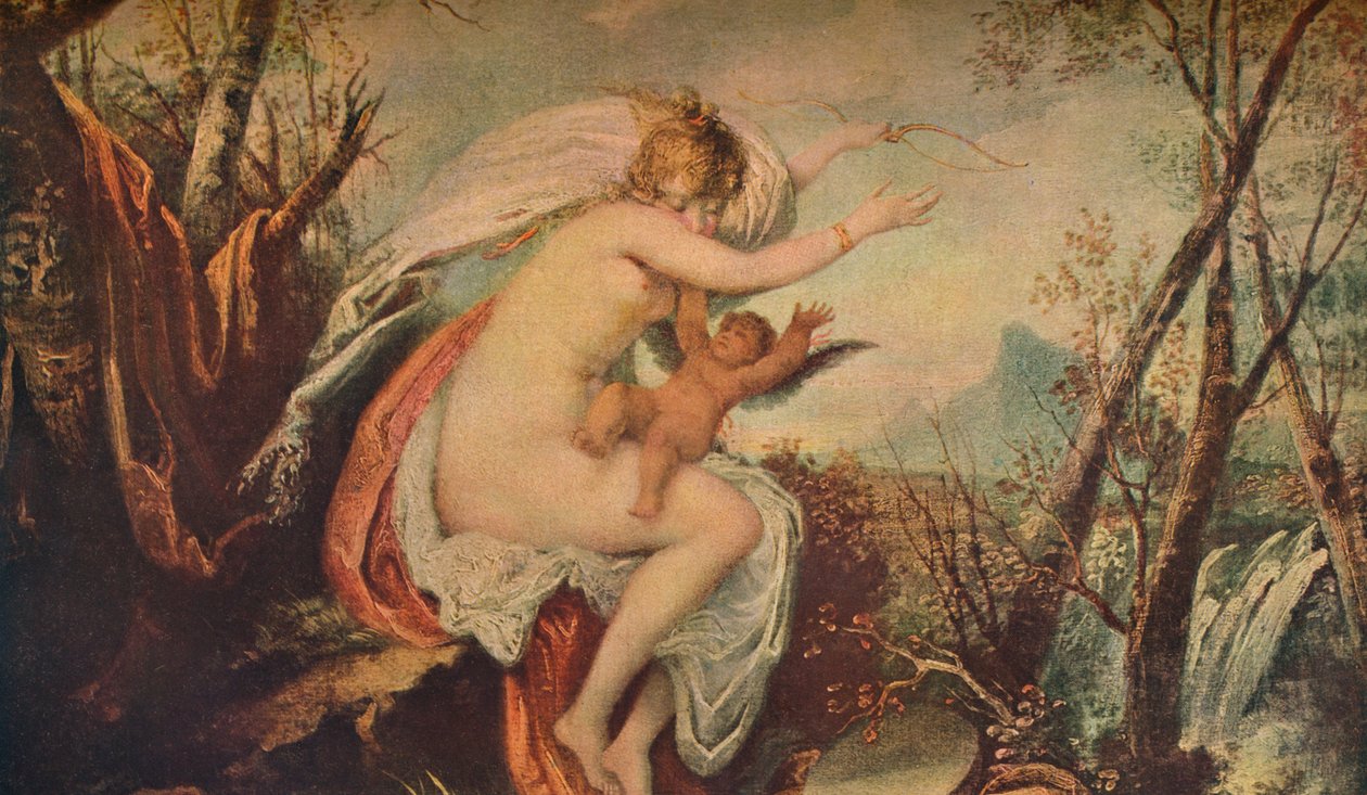 Venus und Amor, 1914 von Henry Tresham