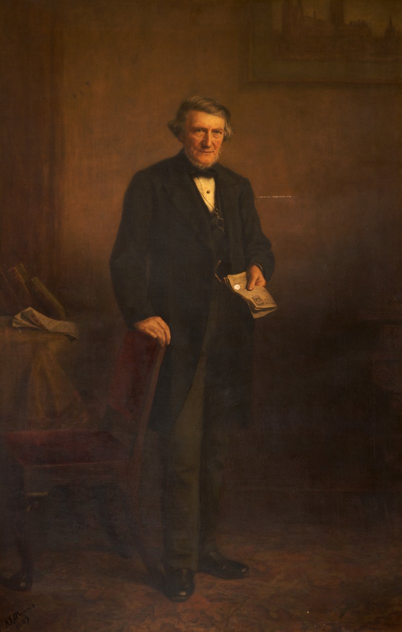 Porträt von Abel Heywood von Henry Turner Munns