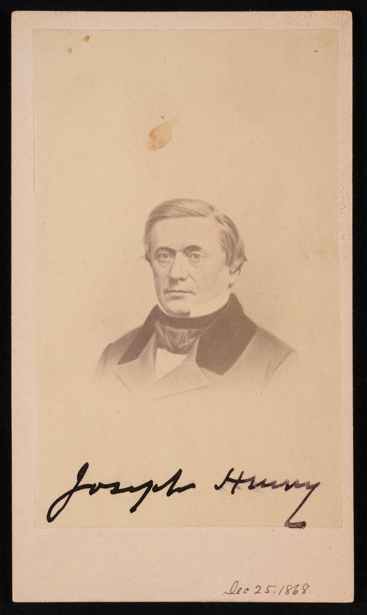 Porträt von Joseph Henry von Henry Ulke