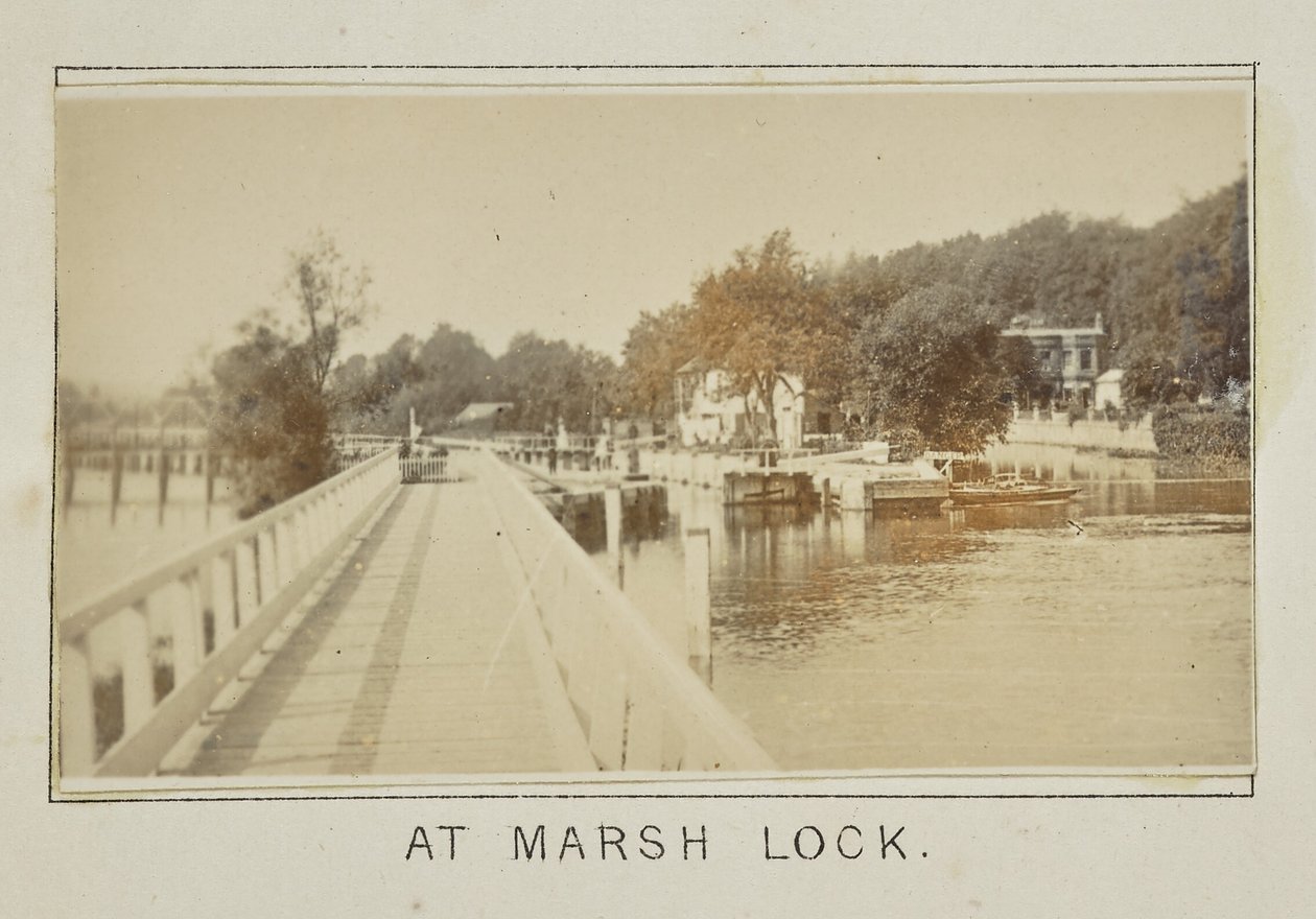 Am Marsh Lock von Henry W. Taunt