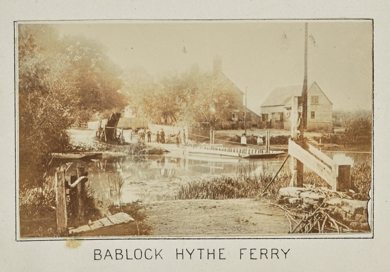 Bablock Hythe Fähre von Henry W. Taunt