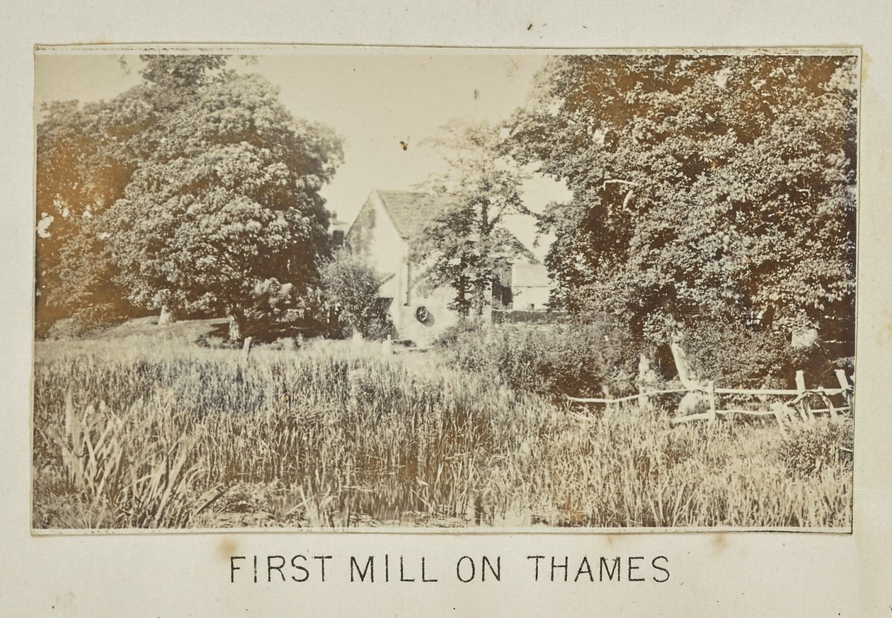 Erste Mühle an der Themse von Henry W. Taunt