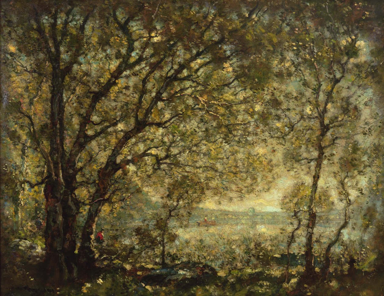 Langer Teich von Henry Ward Ranger