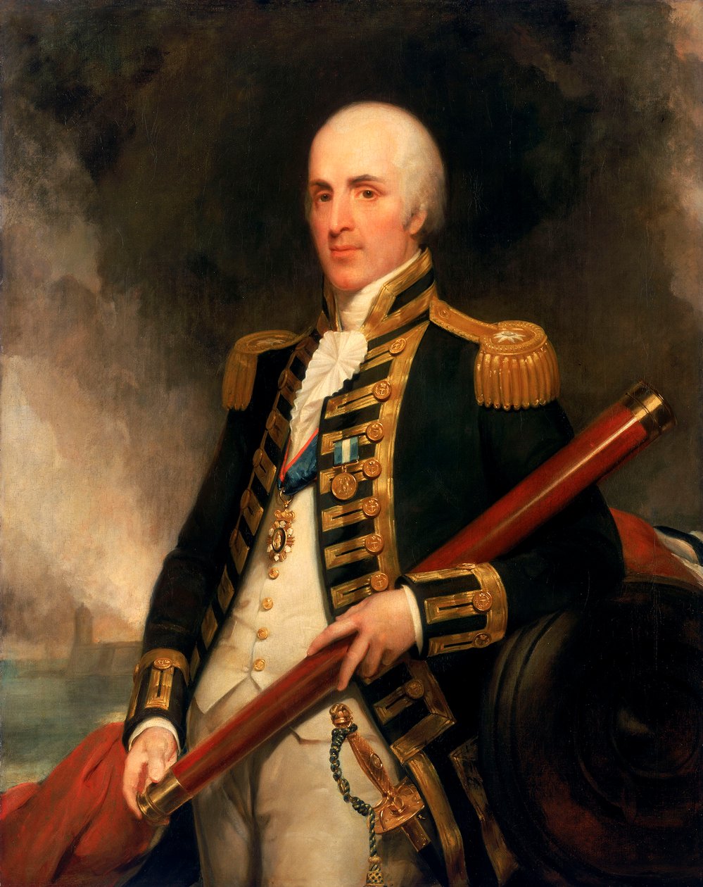 Konteradmiral Sir Alexander John Ball (1757-1809) von Henry William Pickersgill