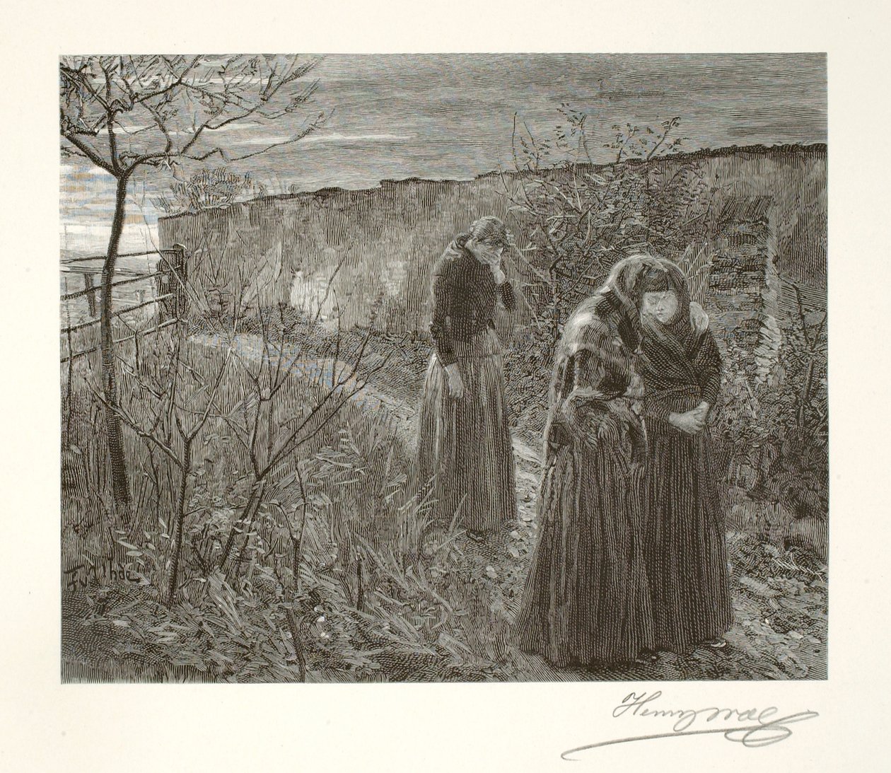 Karfreitagsmorgen von Henry Wolf