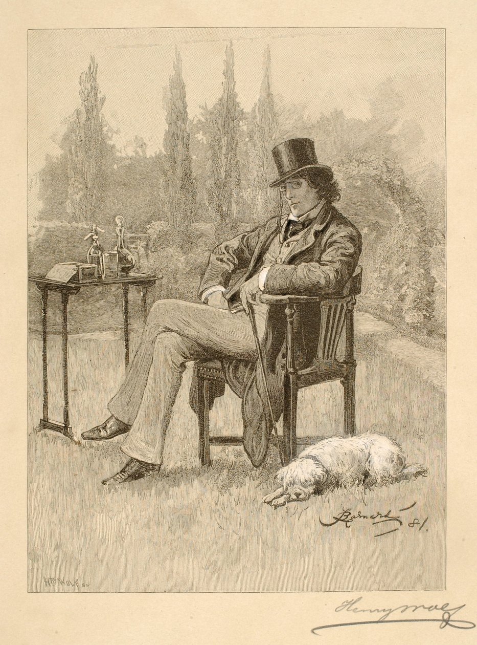 Henry Irving zu Hause von Henry Wolf