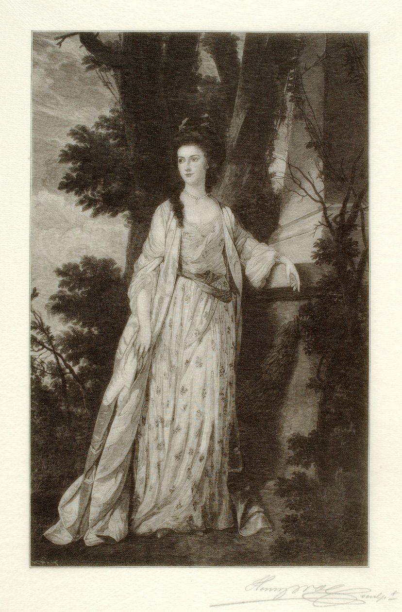 Lady Stanhope von Henry Wolf