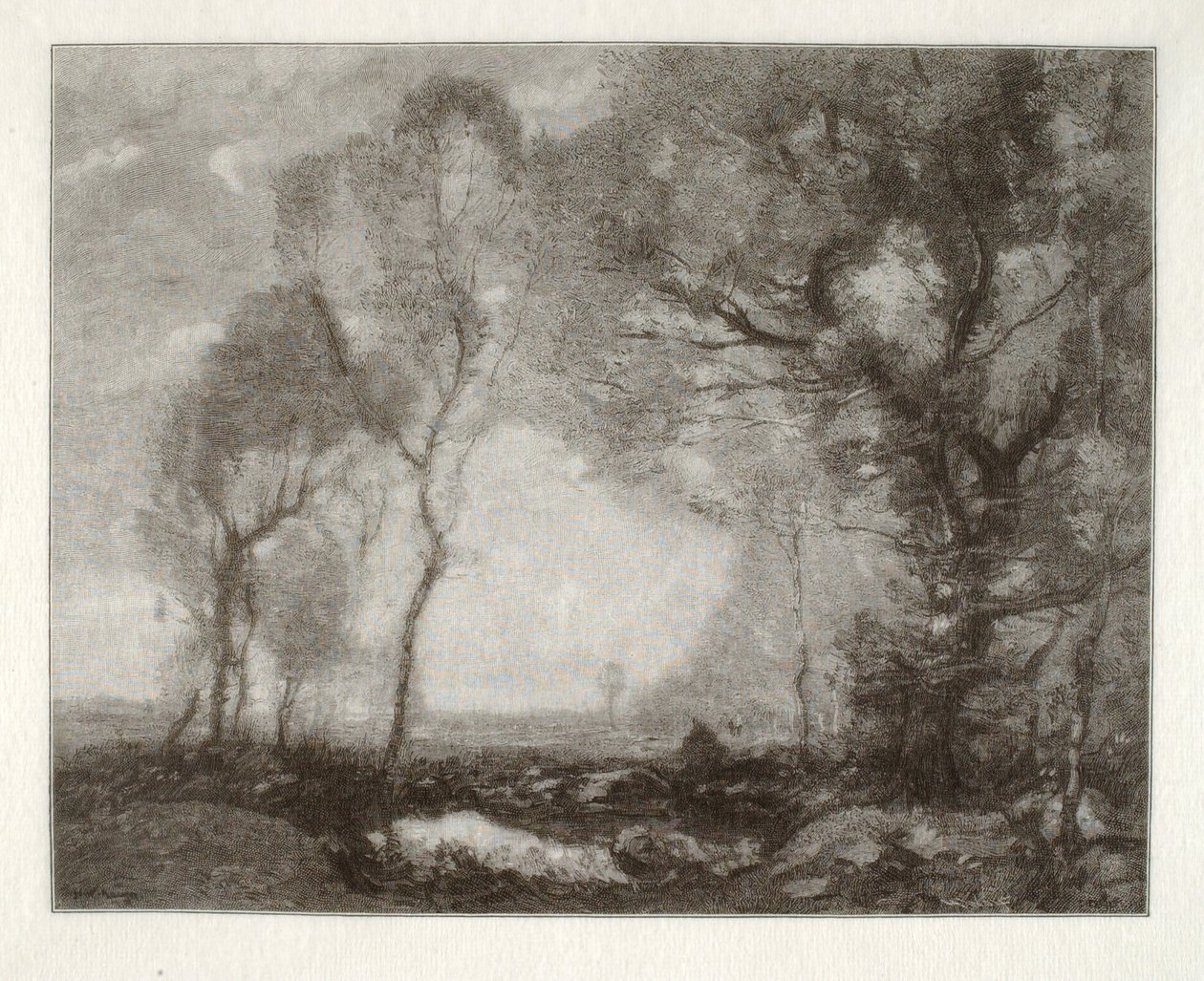 Landschaft von Henry Wolf