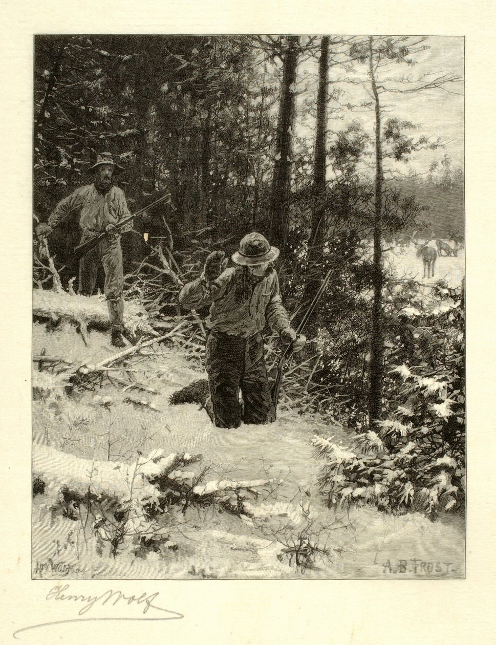 Auf der Lauer von Henry Wolf