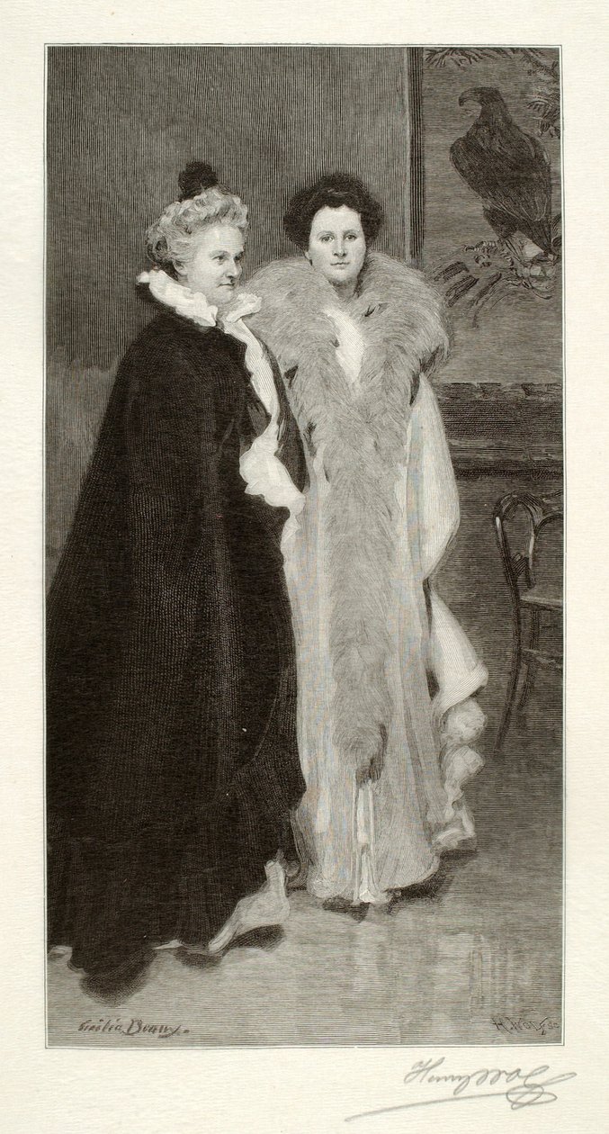 Mutter und Tochter von Henry Wolf