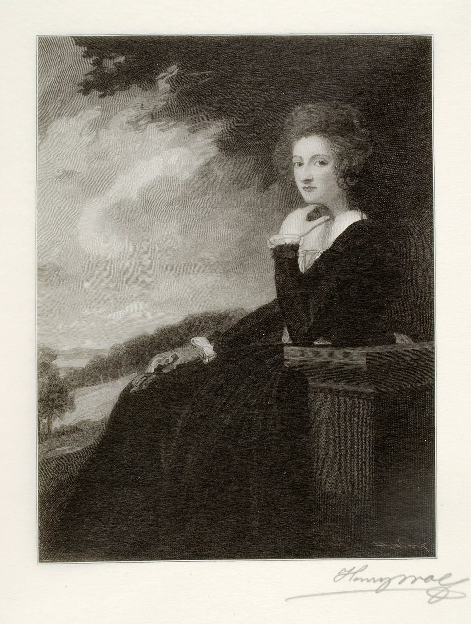 Mrs. De Crespigny von Henry Wolf