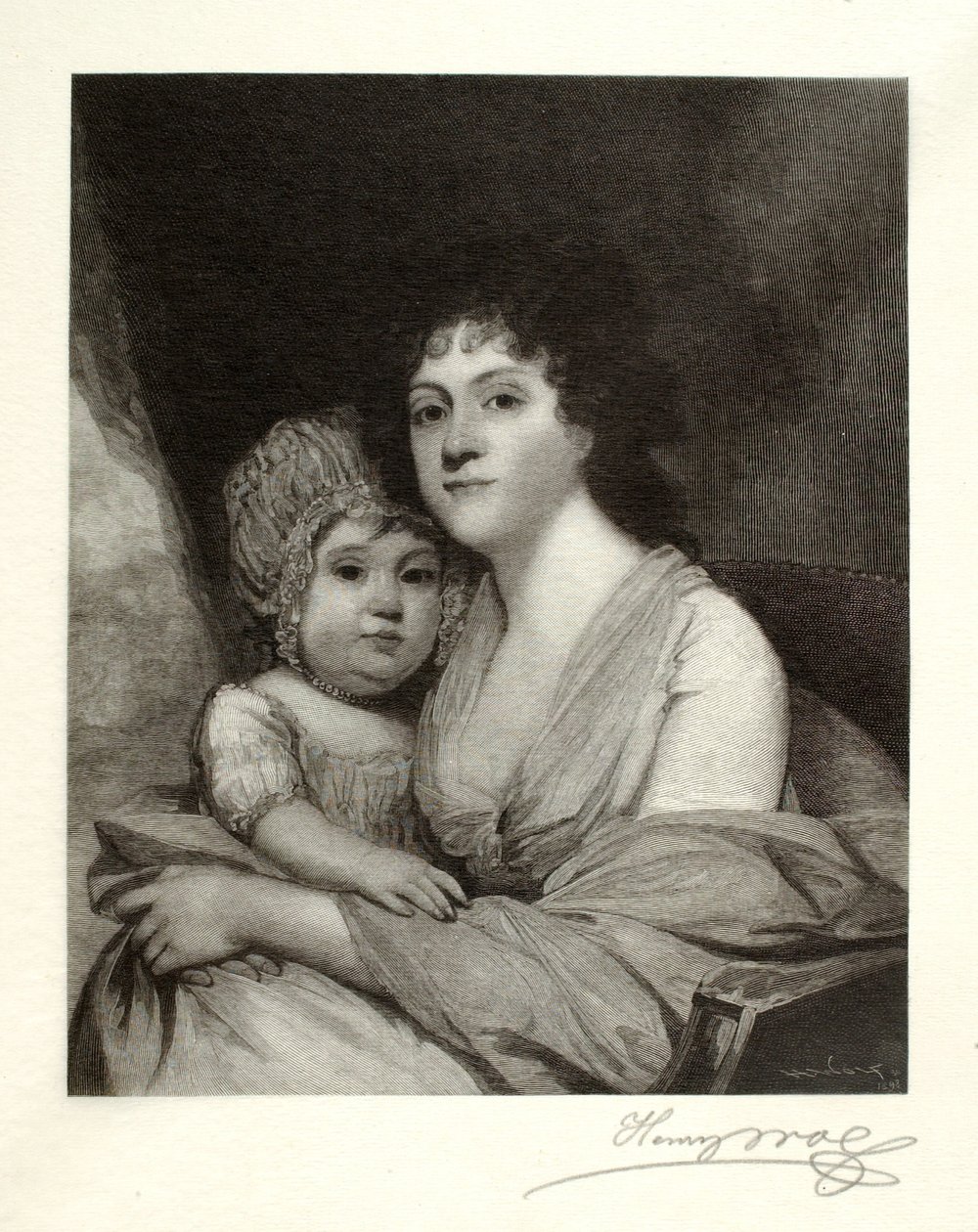Frau Samuel Gatliff von Henry Wolf
