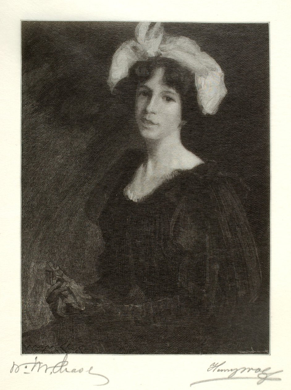 Porträt von Mrs. C-- von Henry Wolf
