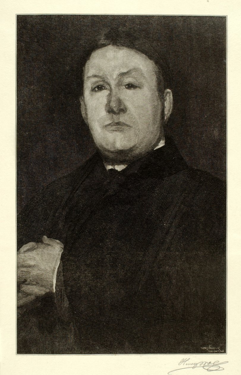 Richard Canfield, ein Porträtskizze von Henry Wolf