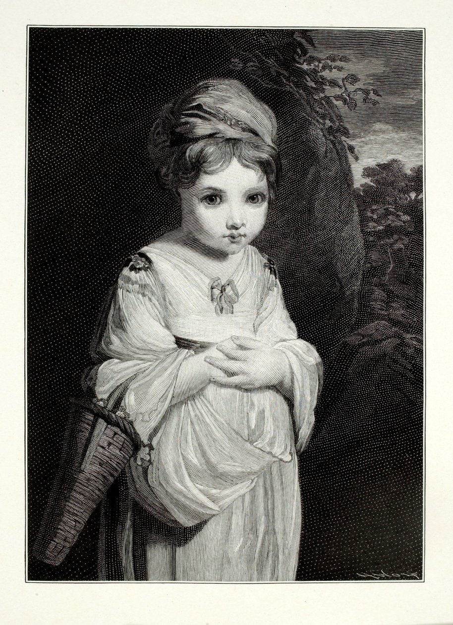 Das Erdbeermädchen von Henry Wolf
