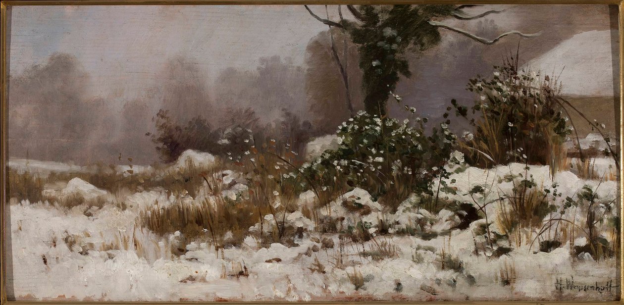 Winterlandschaft von Henryk Weyssenhoff